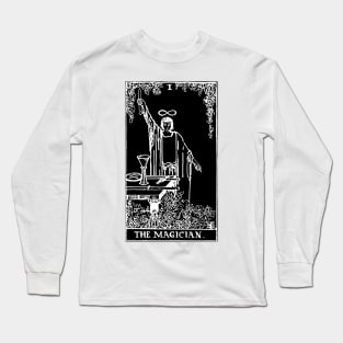 The Magician Inverted Tarot Card Long Sleeve T-Shirt